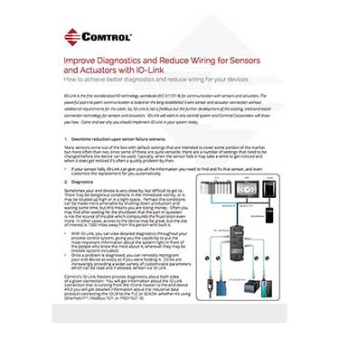 Comtrol IO Link Whitepaper