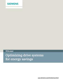 Siemens whitepaper optimizing drive systems