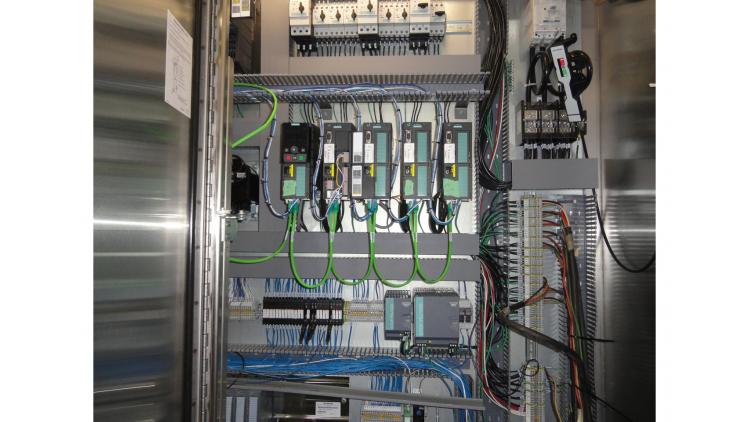 Siemens controls cabinet