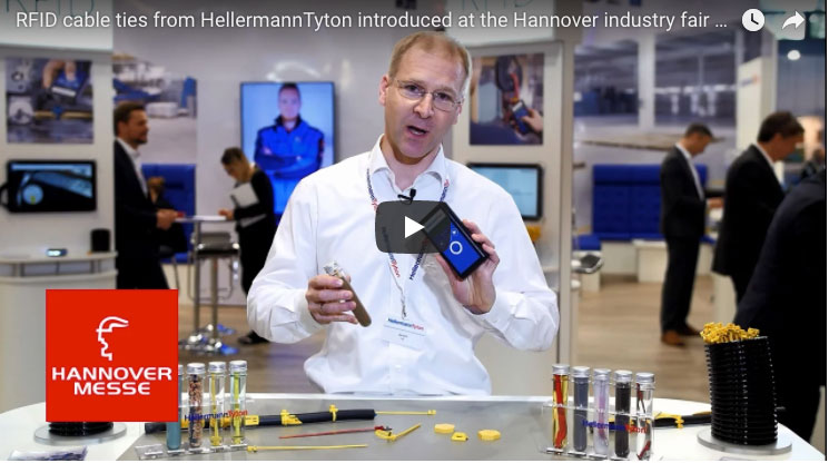 New RFID cable ties from HellermannTyton