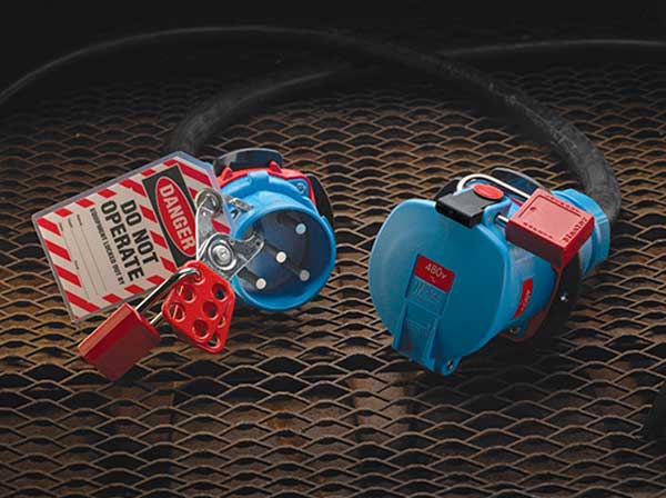 MELTRIC Switch-Rated Plugs & Receptacles Make Lockout/Tagout Easy