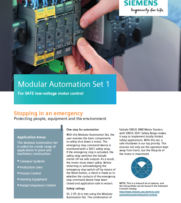 Siemens Modular Automation Set 1