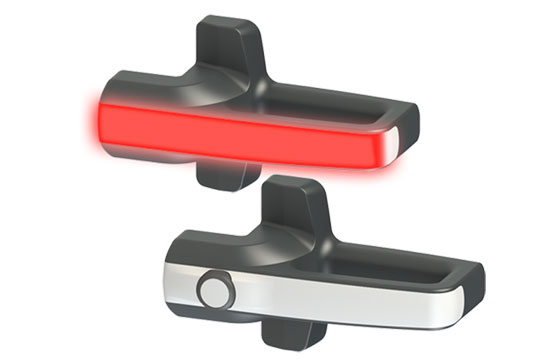 New safety handles from Pizzato: P-KUBE Krome Series
