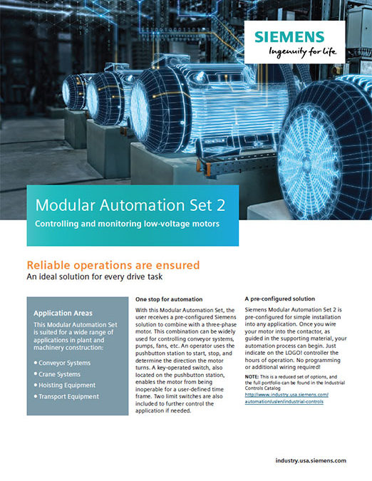 Siemens Modular Automation Set 2