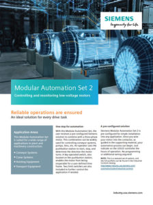 Siemens Modular Automation Set 2
