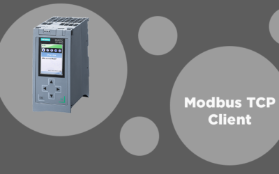 DMC: Using a Siemens S7-1500 PLC as a Modbus TCP Client