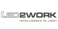 led2work logo for io link landing page